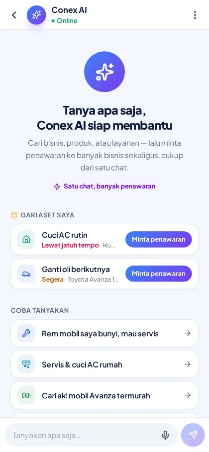 Conex AI membantu pembeli menemukan bisnis